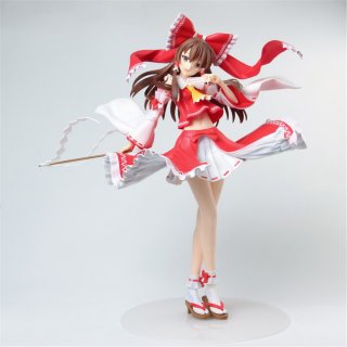 japanese anime Touhou Project - Hakurei Reimu 1/4 anime girl figure PVC figure girl Statues