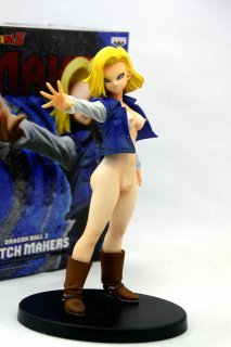 Japanese Anime Sex Naked Dragon Ball Z Android 18 Lazuli Nude Anime Figure Dolls Gk Action Figure