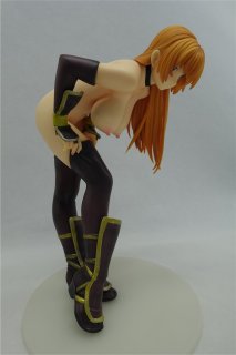 Dead or Alive Kasumi Fighting suit- black Japanese Anime Sexy Doll Action Figures Dolls 1/6 Huge Breasts Sexy Anime Girl Figure