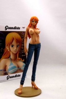 1/6 Japanese Anime Sex Naked Dolls One Piece Anime Sexy Nami. Nude Action Resin Figures