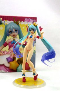 1/7 MIku VOCALOID Japanese Anime Sexy Doll Action Figures Dolls 1/6 Huge Breasts Sexy Anime Girl Figure