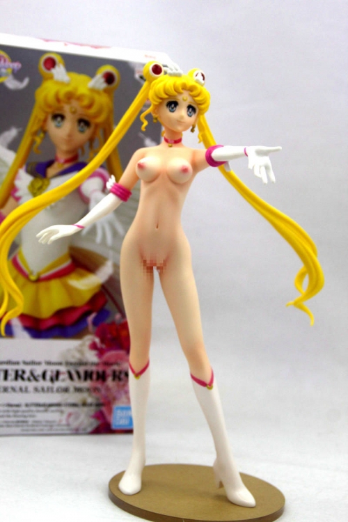 Glitter & Glamours Super Sailor Moon Original Figure Transform Naked Sexy Girl Resin GK Model Collection Anime Toy