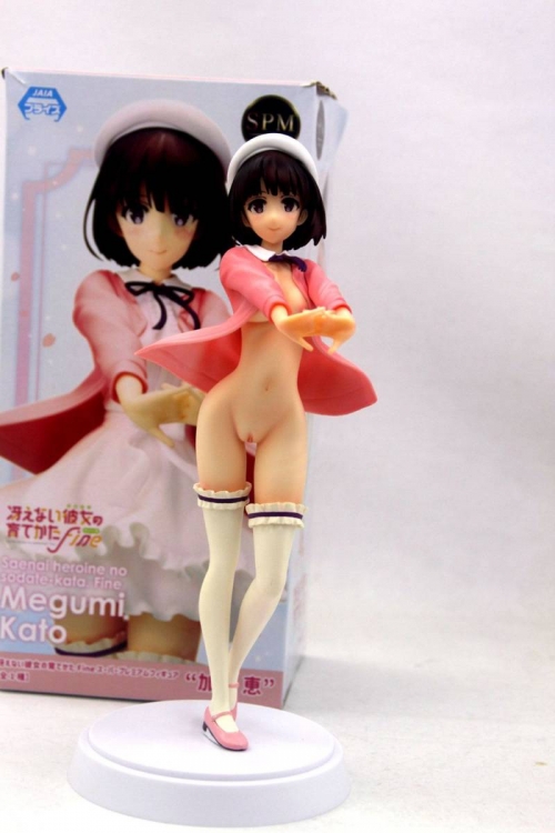 Action Figures Sexy Girls Statue Adult Collectible Model Toy Doll Gifts Kato Megumi Heroine Fuku Ver. Original Figure Transform Naked Sexy Resin GK model Collection Anime Figure