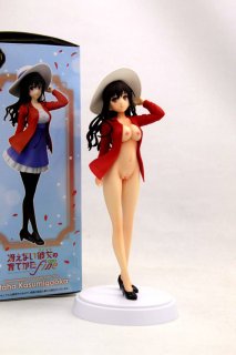 Original Figure Transform Kasumigaoka Utaha Naked Doll Model Collection Anime PVC Action Figure Statues Action Figures Dolls