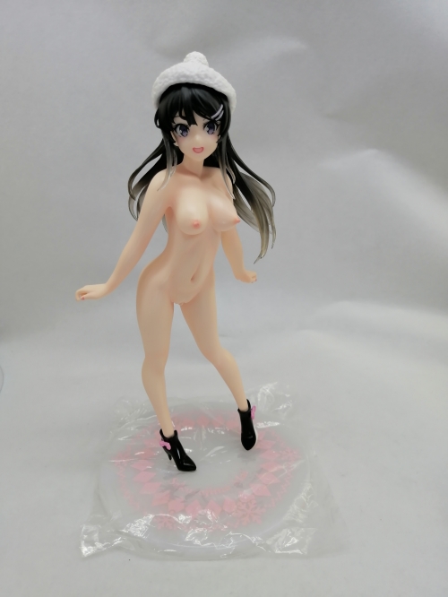 Sakurajima Mai Dress Ver Original Figure Transform Naked Sexy Girl Resin GK Makaizou Model Collection Anime Figure