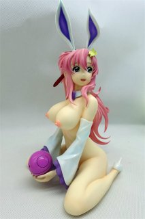 1/4 japanese anime huge boobs huge breasts sexy MOBILE SUIT GUNDAM Lacus Clyne anime girl figure nude action figures