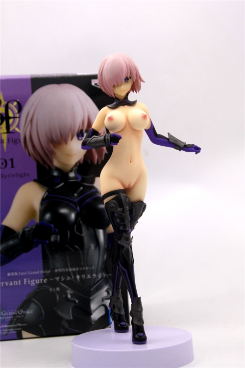 japanese anime sexy doll Fate/Grand Order Shielder/Mash Kyrielight 1/6 naked anime figure sexy anime girl figure Statues Adult Collection