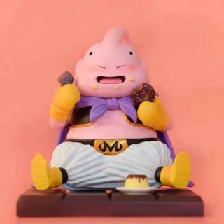 DOD DGZ Majin Buu Eat Cake Japanese Anime Doll Action Figures Statues