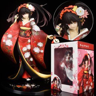 Date A Live Nightmare Tokisaki Kurumi Japanese Anime Girl Figure Doll Kimono Figures Statues Adult Collection Thanksgiving gift Christmas presents a birthday gift