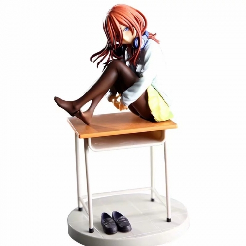 japanese anime sexy doll Gotoubun no Hanayome - Nakano Miku - 1/8 Sexy adult PVC figures action figures