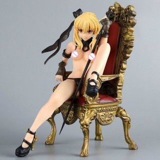 japanese anime action figures sexy fate Saber sexy pvc figures anime girl figure