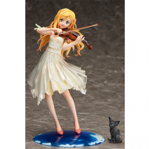 Your Lie In April Miyazono Kaori Action Figure 1/8 scale painted figure Costume Ver. Violin Miyazono Kaori Doll PVC ACGN figure