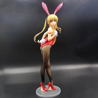 40cm Saenai Heroine No Sodatekata Anime Action Figure Eriri Spencer Sawamura Bunny Ver Model PVC Rabbit Ear 1/4 Scale Brinquedos