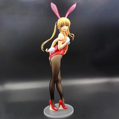 40cm Saenai Heroine No Sodatekata Anime Action Figure Eriri Spencer Sawamura Bunny Ver Model PVC Rabbit Ear 1/4 Scale Brinquedos