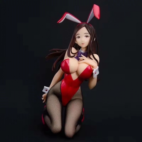 japanese anime sexy doll Akagi Youko - 1/4 - Bunny Ver. Sexy adult PVC figures action figures