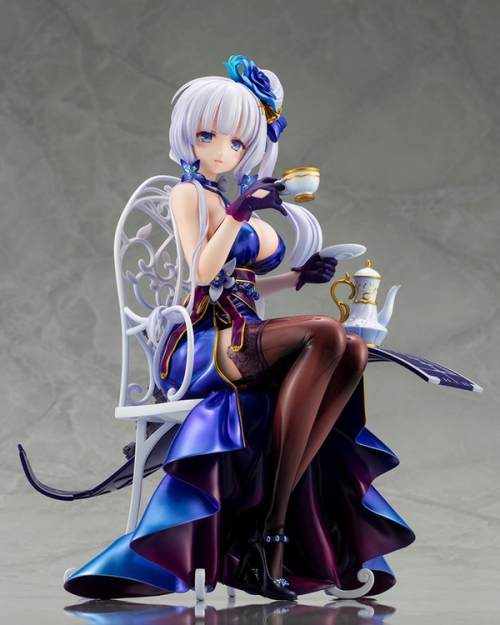 japanese anime sexy doll Azur Lane - Illustrious - 1/7 - Owaranai Ochakai ver. Sexy adult PVC figures action figures