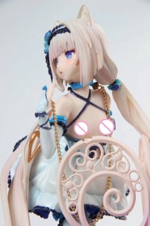 japanese anime sexy doll Nekopara Vanilla: Swimsuit Ver. 1/7 Scale Sexy adult PVC figures action figures