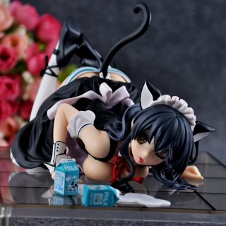 High Quality Misaki Kurehito CAT LAP MILK Sexy PVC Action Figure Model Toys Doll with Box 15cm