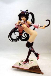 1/6 Nekopara Vanilla Chocola Chinese Dress Edition Naked Sexy Resin Makaizou Figurine Collection Anime PVC Action Figure