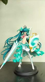 MOMOWU 初音未来 MIKU 骑士姬 骑士音 1/6GK手办成品