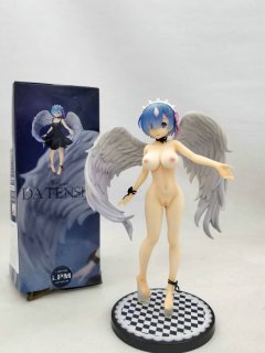 22CM Original Figurine Transform Re: ZERO Falling Angel Ver Naked Resin GK Model Collection Anime Action Figure