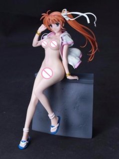 Sexy Figma dolls naked Nanoha Takamachi Ver ACE, Magical Girl anime girl figure anime figures adult