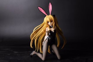 1/4 scale japanese anime action figures sexy Golden Darkness: Bunny Ver resin model figures naked anime figures adult