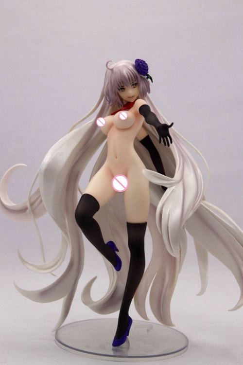 japanese anime sexy doll Avenger/Jeanne d'Arc (Alter): wedding dress Ver. 1/6 anime girl figure naked anime figures