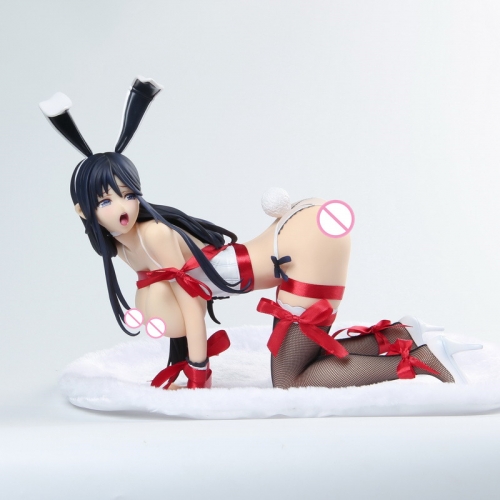 japanese anime sexy Sexy Girl Lilly Maria Bunny Ver. 1/4 naked anime figure sexy collectible action figures