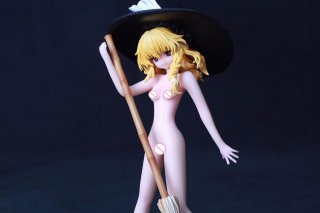 japanese anime action figures Touhou Project sexy Marisa Kirisame anime girl figure resin figure girl