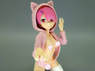 japanese anime action figures Starting Life in Another World: Ram 1/6 anime girl figure naked anime figures