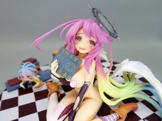 japanese anime sexy doll No Game No Life Jibril 1/7 Scale Figure nude anime figure anime girl figure