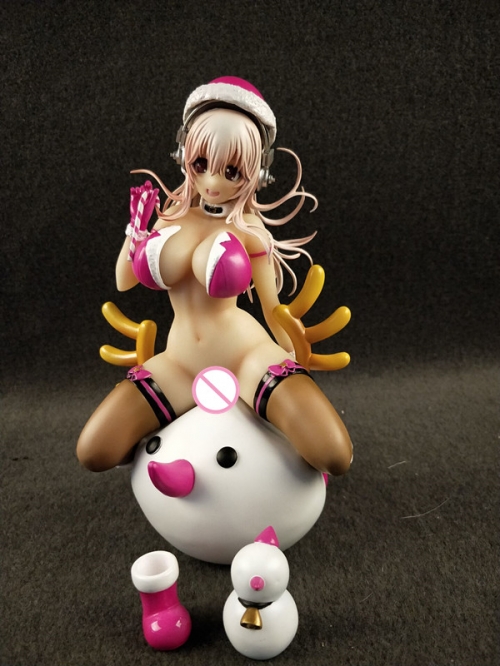 japanese anime Super Sonico Christmas Ver. anime figures adult sexy doll collectible action figures