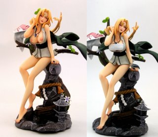 32CM Beauty Ninja Tsunade Can Cast Off Repaint Sexy Girl Action Figure Collection Anime Naked Figures