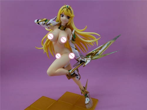 japanese anime sexy doll Xenoblade Chronicles 2 Mythra resin Action Figure nude anime figure adult