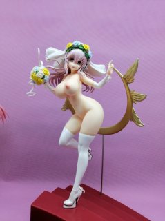 japanese anime sexy doll SUPERSONICO wedding dress Ver. 1/6 naked anime figure sexy collectible action figures