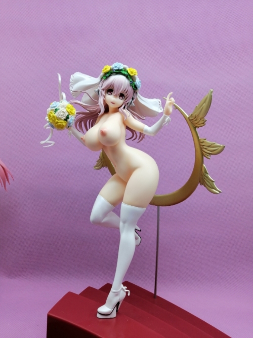 japanese anime sexy doll SUPERSONICO wedding dress Ver. 1/6 naked anime figure sexy collectible action figures