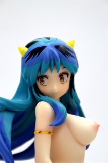 1/6 Japanese Anime Sexy Doll Action Figures Dolls Urusei Yatsura--Lum Blue Ver 1/6 Huge Breasts Sexy Anime Girl Figure Statues Adult Collection TOYS GIFT