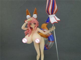 japanese anime sexy doll big breasts big tits sexy Tamamo no Mae naked anime girl figure nude anime figure