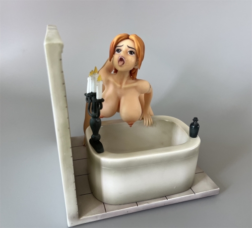 Japanese Anime Action Figures 1/6 Sexy One Piece Nami bathtub Anime Girl Figure Naked Anime Figures