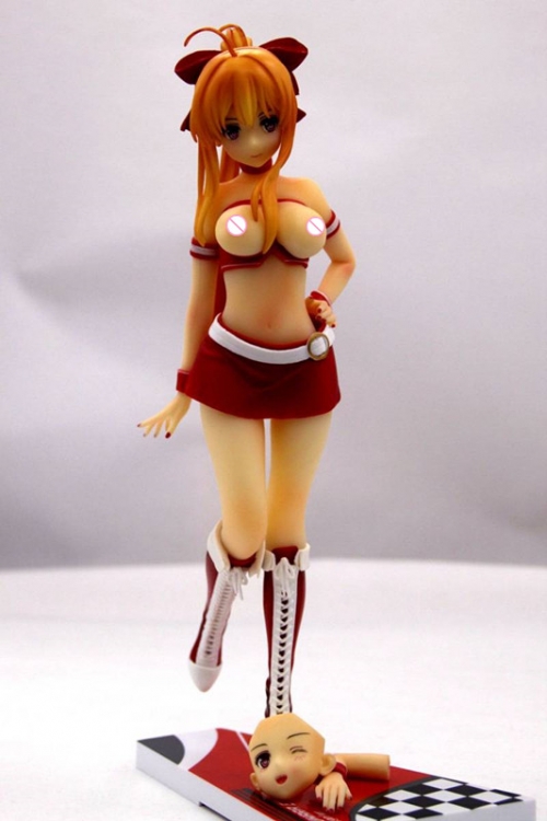 Japan Anime Erika Mizuhara Racing girl ver. illustration by Kurehito Misaki 1/6 naked anime figures anime girl figure