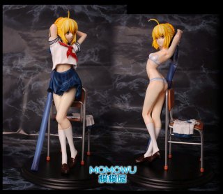 1/6 sexy fate/stay night Saber anime girl figure anime figure japanese anime action figures