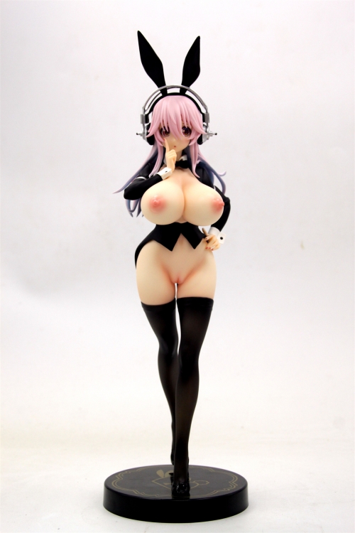 1/6 scale japanese anime action figures sexy nude Super Sonico bunny gril anime girl figure resin model figures