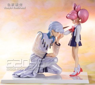 japanese anime action figures SAILOR MOON Chibi Usa & Helios 1/6 resin model figures anime figures adult 2pcs