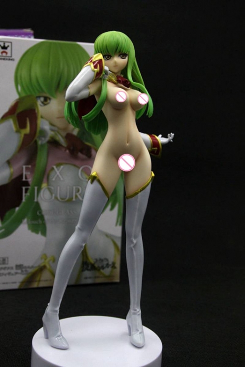 japanese anime sexy doll Code Geass - Hangyaku no Lelouch - C.C. resin Action Figure nude anime figure adult