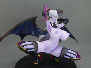 Japanese anime sexy doll Sadakage Illustration: Succubus Astacia Blue Skin Ver. naked anime figures resin figure girl