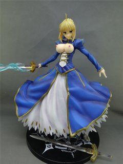 1/4 naked breast Fate/Grand Order Saber/Altria Pendragon Custom Edition Muscle sensation Ver. Naked Sexy Girl Figure GK Model Collection Toy