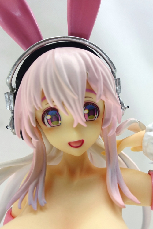 1/6 Nitro Super Sonico Bunny Oppai PINK Ver. Figure.